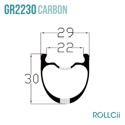 Veloci ROLLCii GR2230 24H 700C Rim