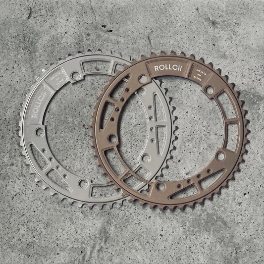 Veloci ROLLCii Rocker Track Chainring BCD144
