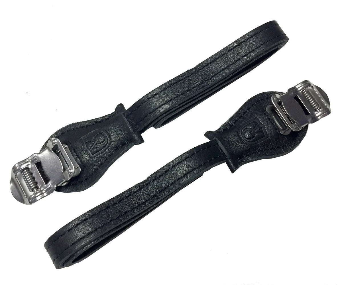 Velo Orange Laminated Leather Toe Straps - Simple Bike Store